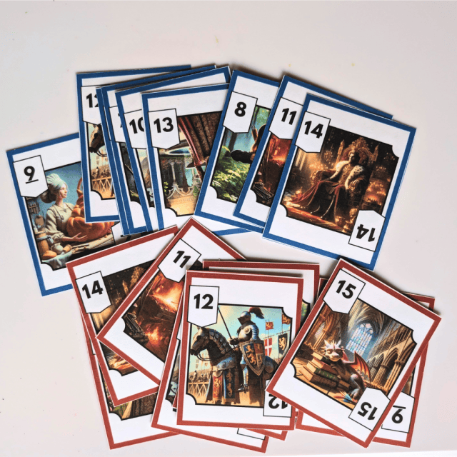 Medieval Math Paper Freebie: Medieval Math Cards and Synesthesia β Scholar Forge